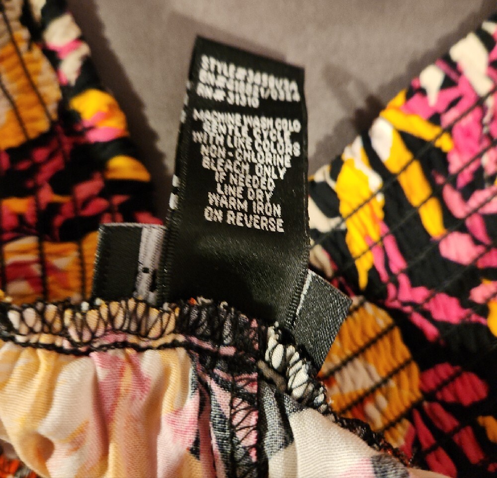 I.N.STUDIO Tropical Floral Palazzo Pants Size 3X NWT - Picture 4 of 5